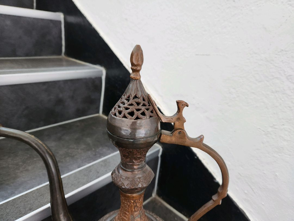 19세기 페르시아 엔틱구리주전자--1