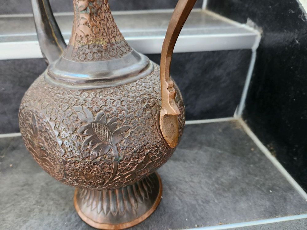 19세기 페르시아 엔틱구리주전자--3