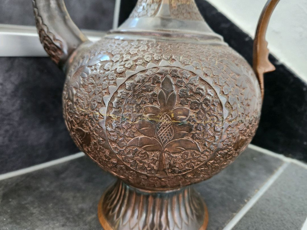 19세기 페르시아 엔틱구리주전자--4