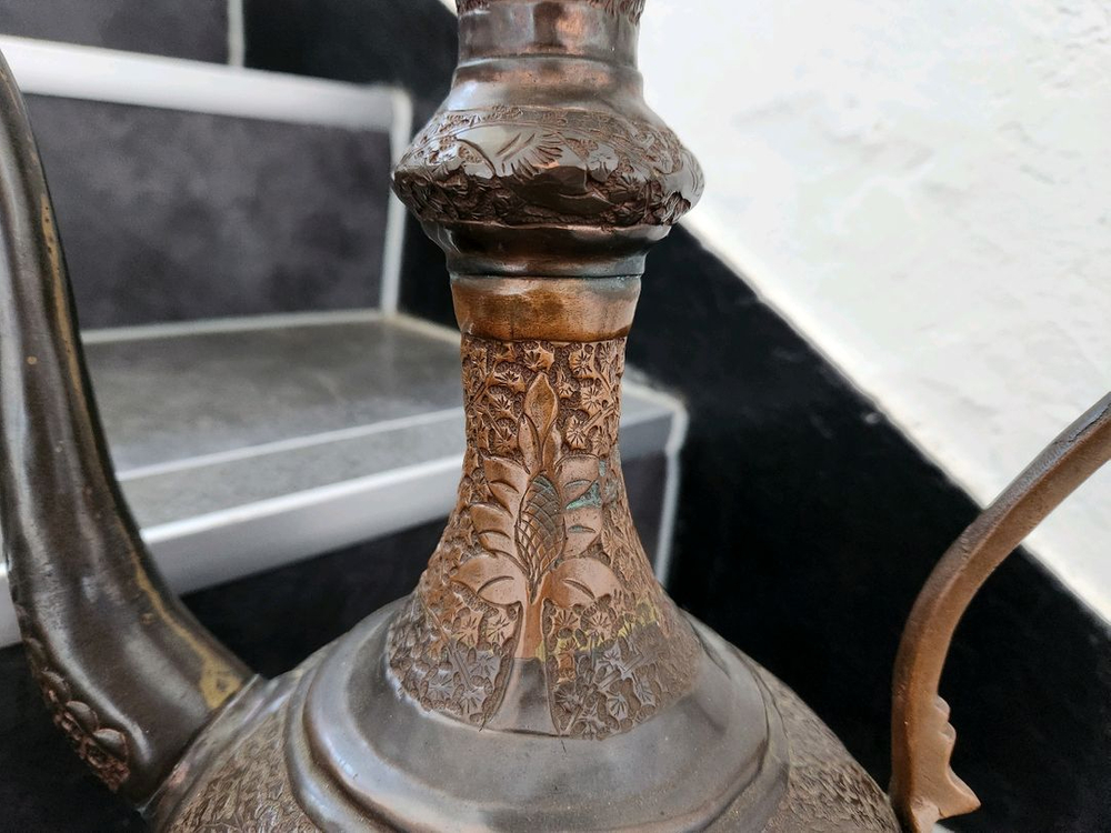 19세기 페르시아 엔틱구리주전자--5