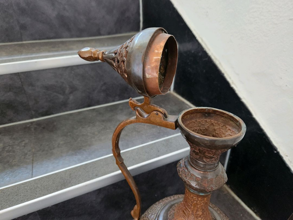 19세기 페르시아 엔틱구리주전자--8