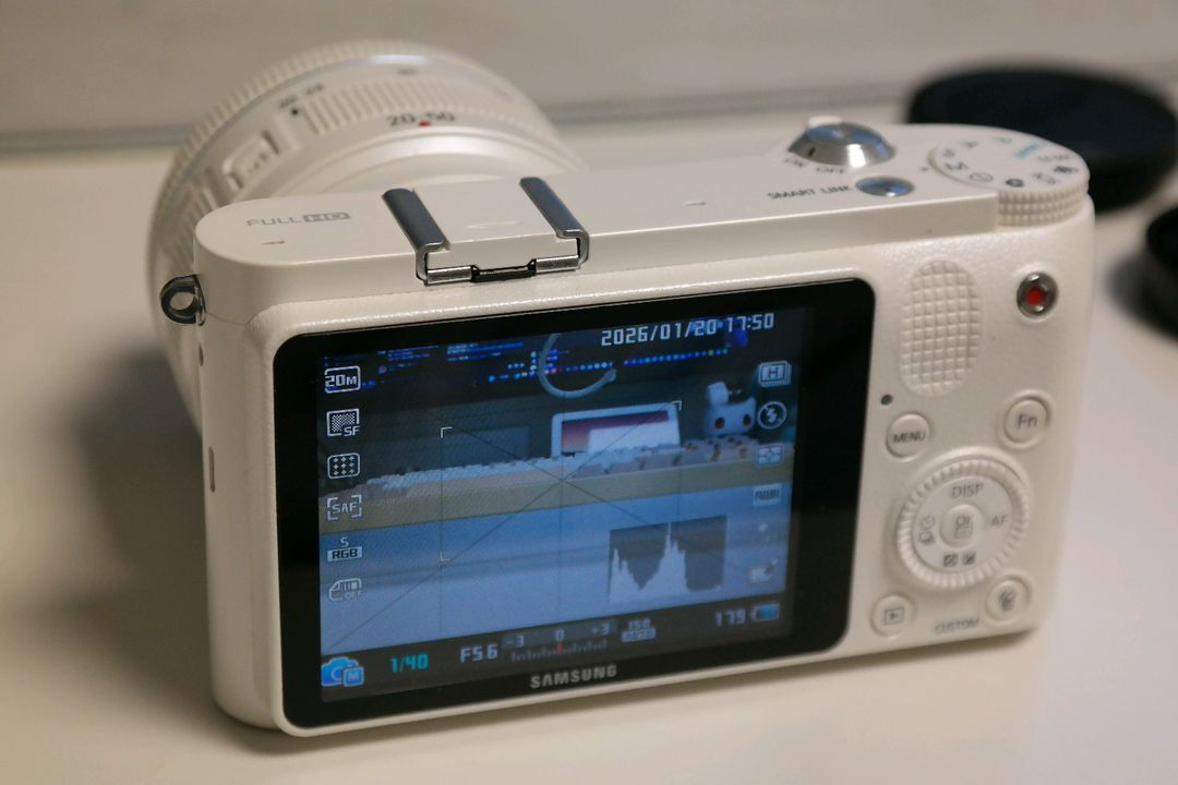 삼성 NX1000 미러리스 카메라 NX 20-50 렌즈--3