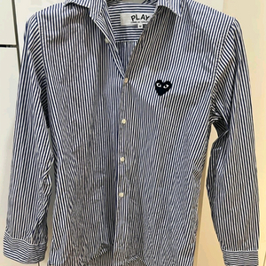 꼼데가르송 스트라이프셔츠 100-105