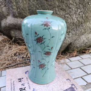 고려청자 참외병(과형병)매병,호암미술관 이미지