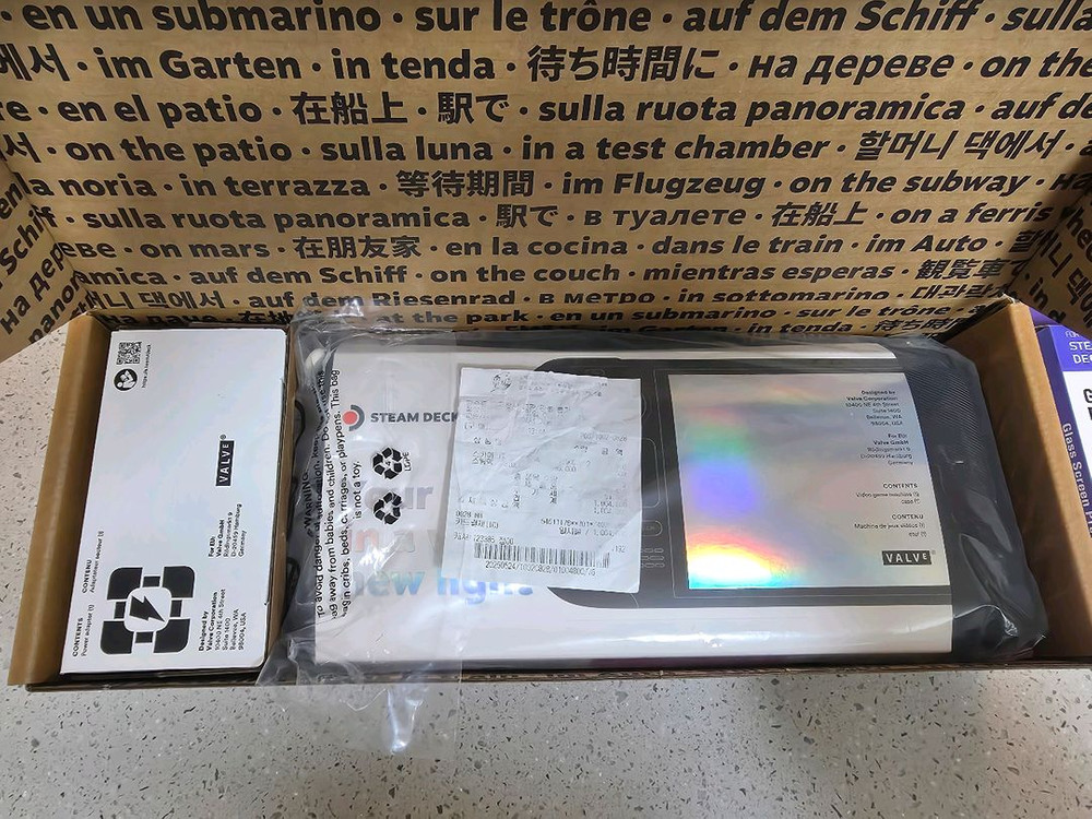 steamdeck 스팀덱 OLED 1TB 새상품급(보증O)--3