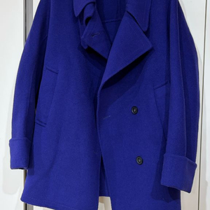 THYREN 더블 코트 퍼플