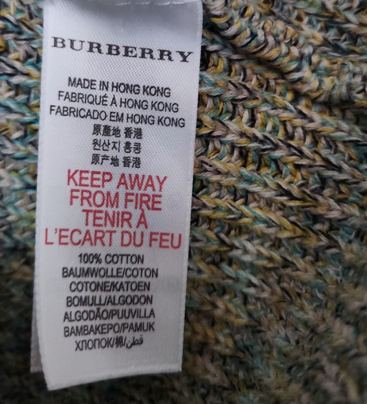 [버버리] 키즈 니트가디건--4