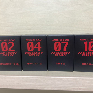 에반게리온 오르골 4종 일괄