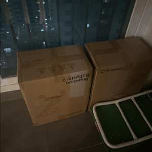 부가부 버터플라이2 유모차 새상품