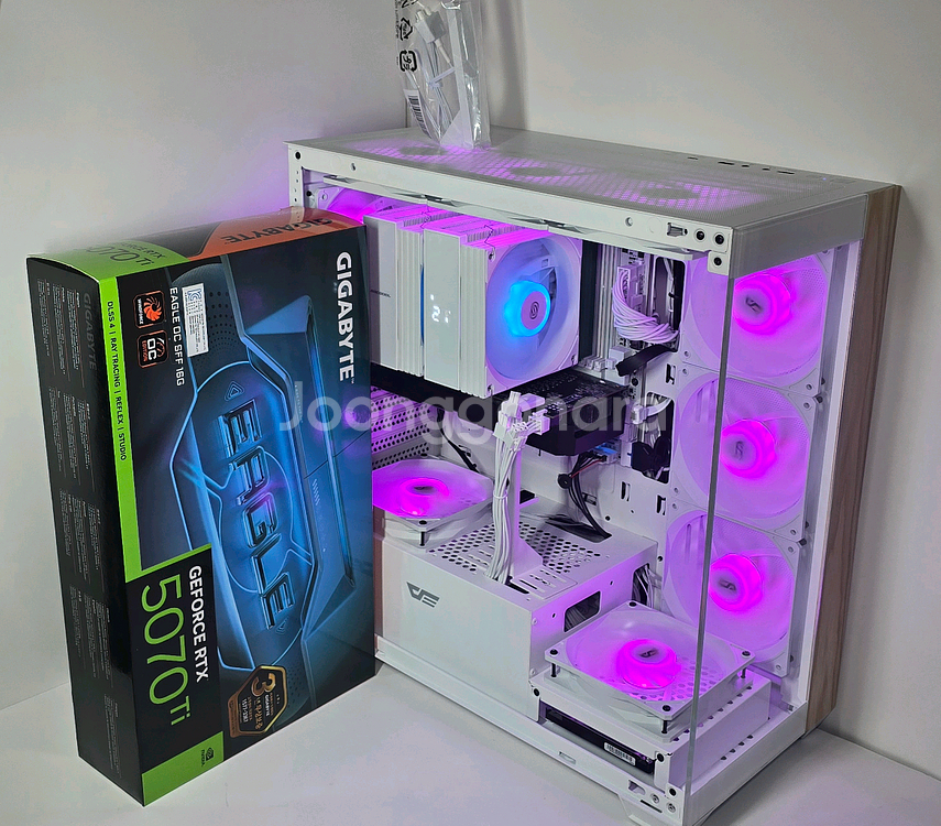 (새제품)RTX 5070Ti, 라이젠 9800X3D, 공랭최강 850W GOLD, B850M, 방송 게이밍컴퓨터본체--3