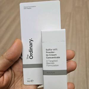 디오디너리 설퍼 10% 파우더투크림