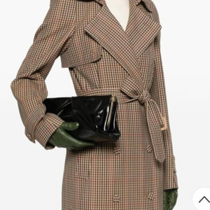 드리스반노튼 가죽 클러치 블랙