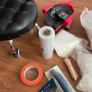 에폭시 시멘트 줄눈 셀프 작업 공구 일괄 판매 메지 의자 짤주머니 저울