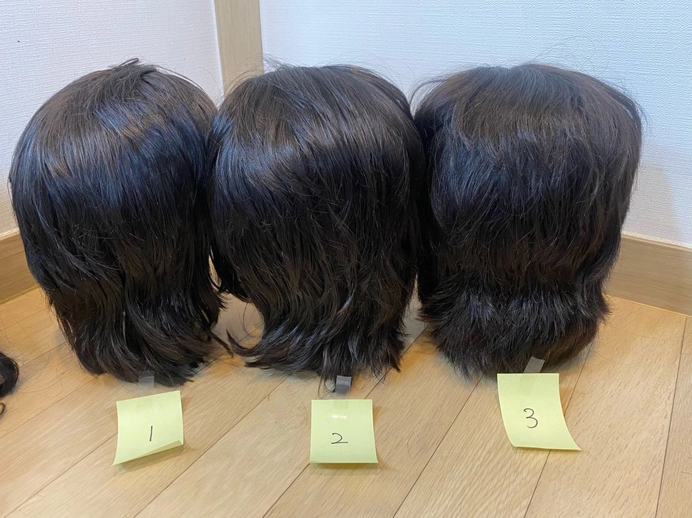 미용 실기 천혜인 천혜사 통가발 이미지