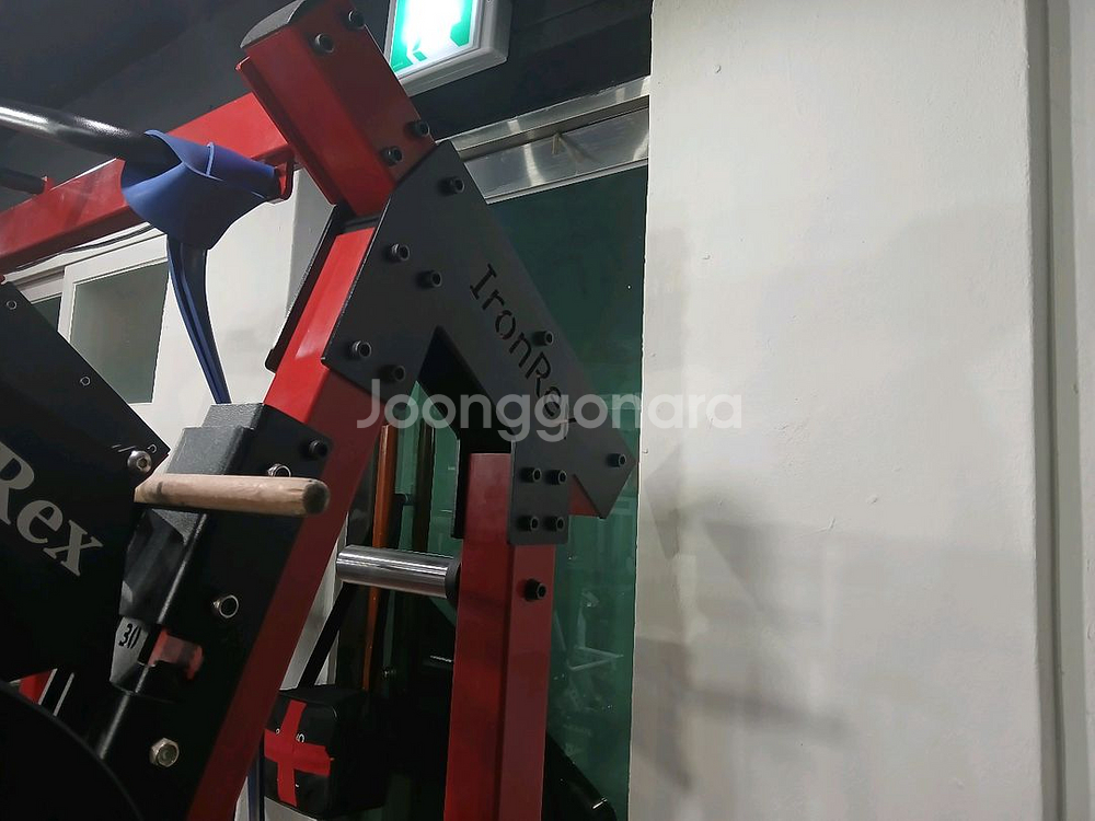 홈짐 중고헬스기구 아이언렉스 이지랙 & 프리암 세트--5