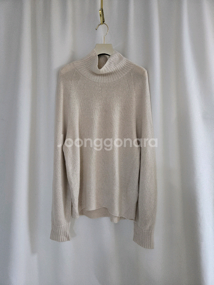 타임 캐시미어 100% 터틀넥 니트--2