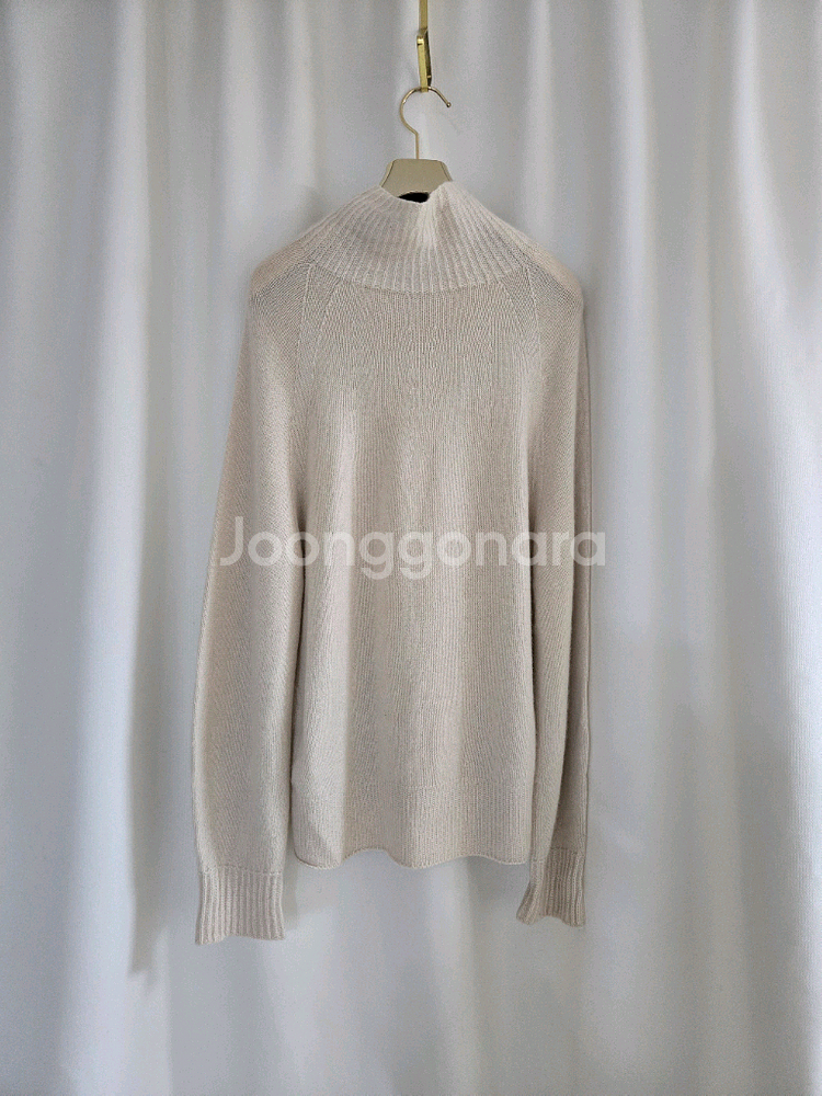 타임 캐시미어 100% 터틀넥 니트--5