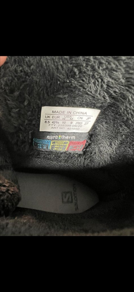 살로몬 툰드라 270mm(-40) 이미지
