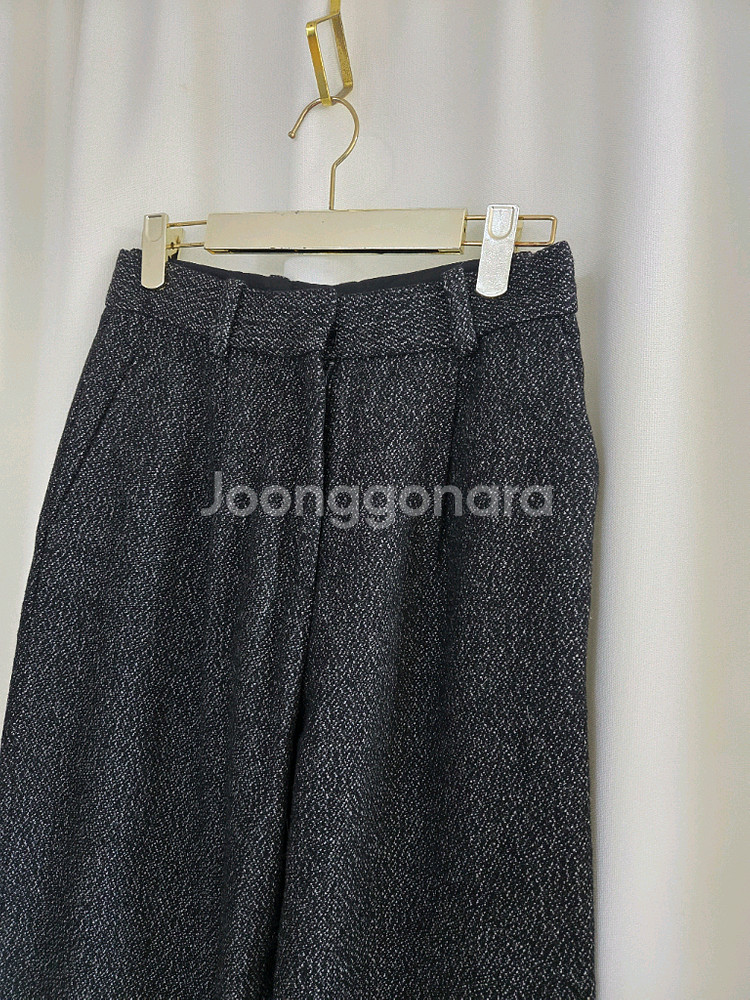 코스 울 와이드 슬랙스--2