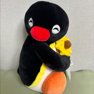 핑구인형 꽃든핑구인형 중형인형