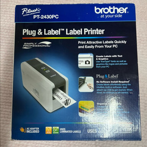 브라더 PT-2430PC 라벨 프린터