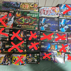 가면라이더 기츠 완구 대량 판매합니다.(고쥬저,전대링,CSM) 판매