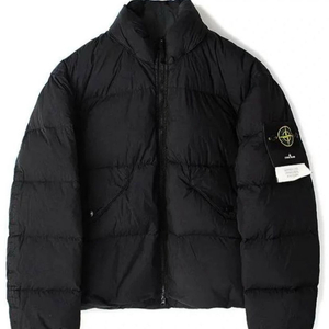 스톤아일랜드 23fw 크링클랩스 논후드 패딩 L 블랙 이미지