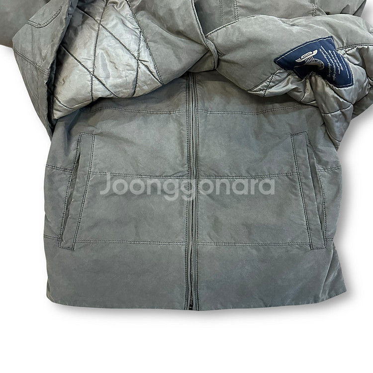 시리즈 가먼트다이 패딩 자켓--5