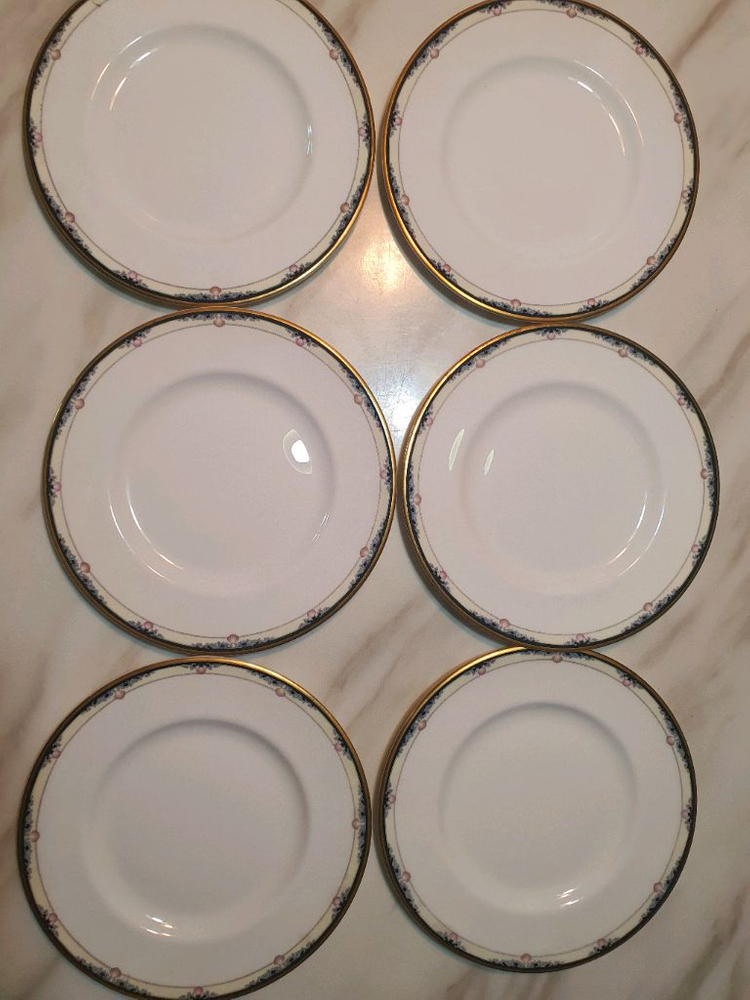 단종 영국 로얄덜튼 대.중.소접시 6인셋트 개당값--3