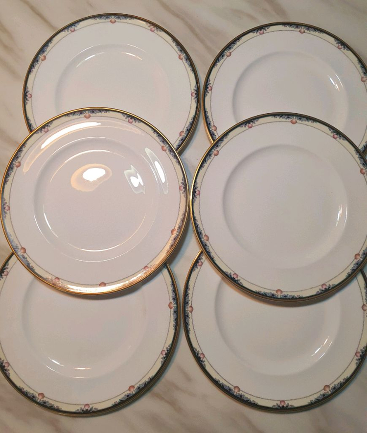 단종 영국 로얄덜튼 대.중.소접시 6인셋트 개당값--6