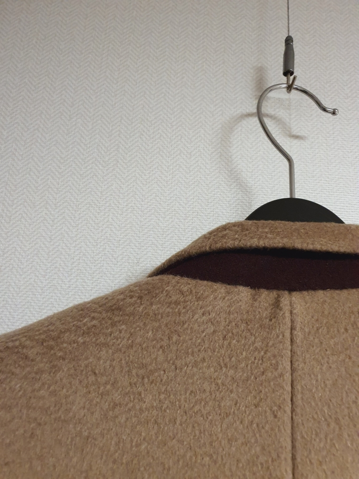 타임 TIME 이태리 100% 캐시미어 코트 55 사이즈 이미지