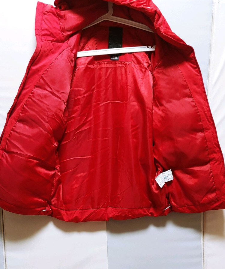 [XL] 데상트 아우디 스키 패딩점퍼 레드1453--1