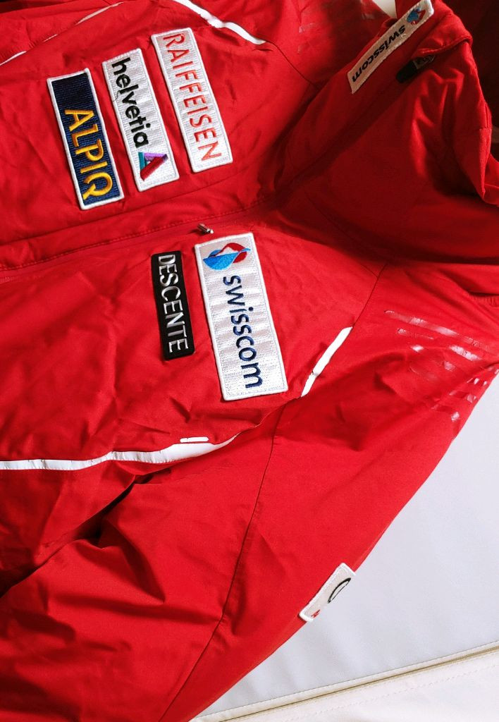 [XL] 데상트 아우디 스키 패딩점퍼 레드1453--2