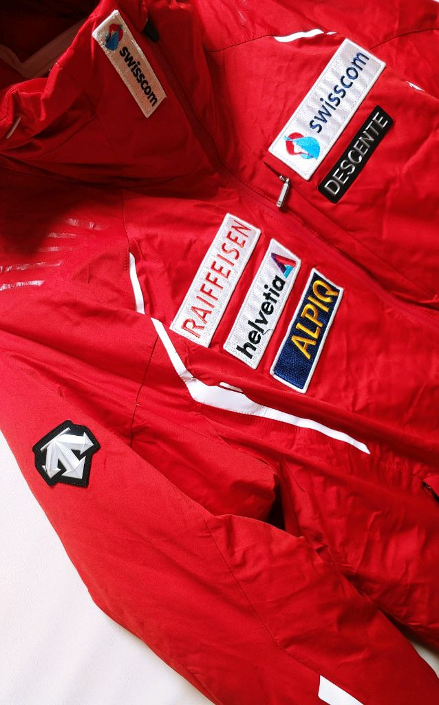 [XL] 데상트 아우디 스키 패딩점퍼 레드1453--4