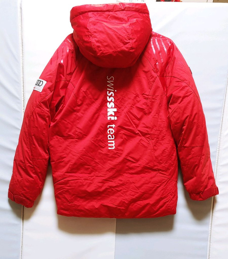 [XL] 데상트 아우디 스키 패딩점퍼 레드1453--7