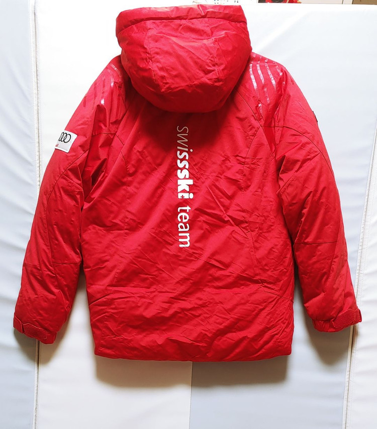 [XL] 데상트 아우디 스키 패딩점퍼 레드1453 이미지