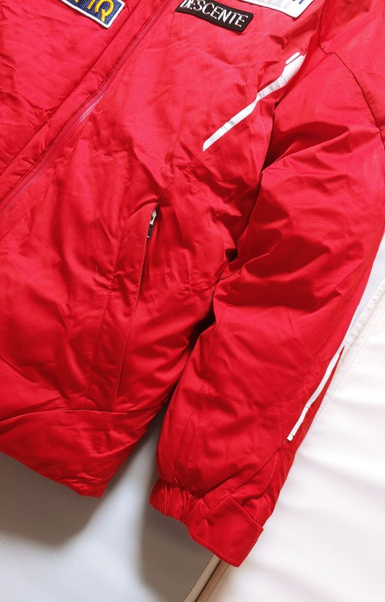 [XL] 데상트 아우디 스키 패딩점퍼 레드1453 이미지