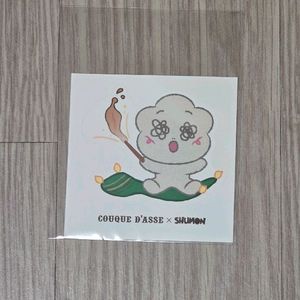 블랙핑크 지수 콜라보 슈몬 쿠크다스 쿠크슈몬 스티커