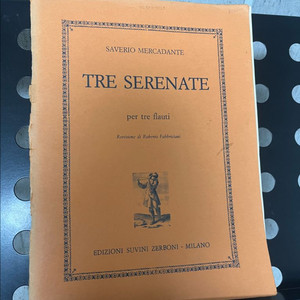 플룻앙상블 플루트앙상블 악보 메르카단테 플룻 트리오