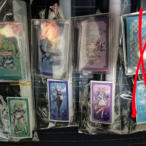 스텔라이브 애니플러스 카페 특전 태피스트리 판매합니다