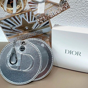 디올 회전 손거울 키링 백참