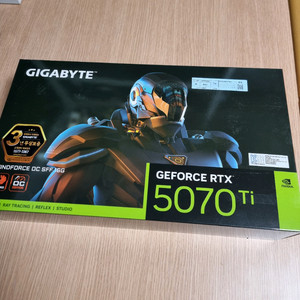 미개봉 rtx 5070 ti GIGABYTE WINDFORCE OC SFF 16GB 팝니다.