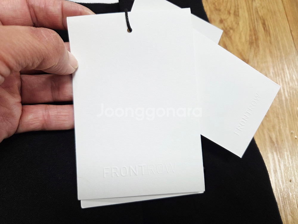 프론트로우(FRONTROW) 원턱 윈터 팬츠 55-66 새상품--8