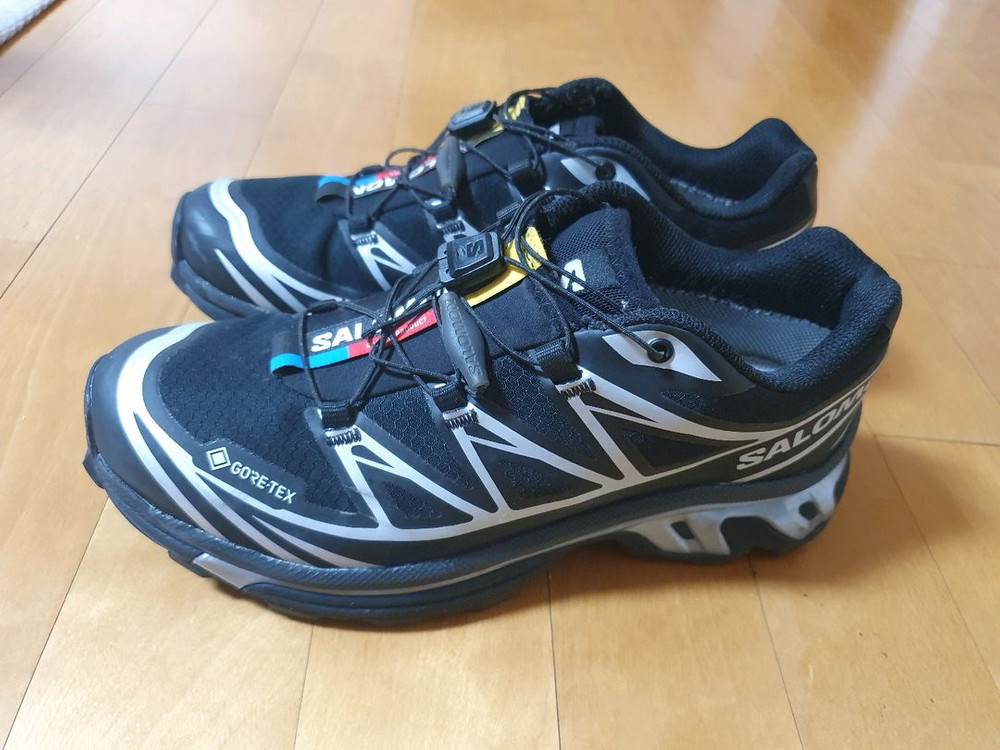 고어텍스 트레킹화 살로몬 235cm 이미지