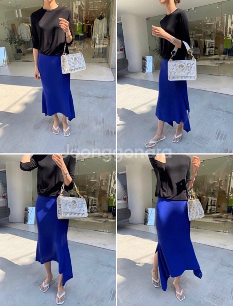 레디투웨어 시화(R2W SIHWA) 유틸리티 니트스커트 55--1