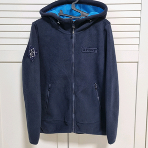 클라이드앤. 플리스 후드집업.85사이즈.진네이비