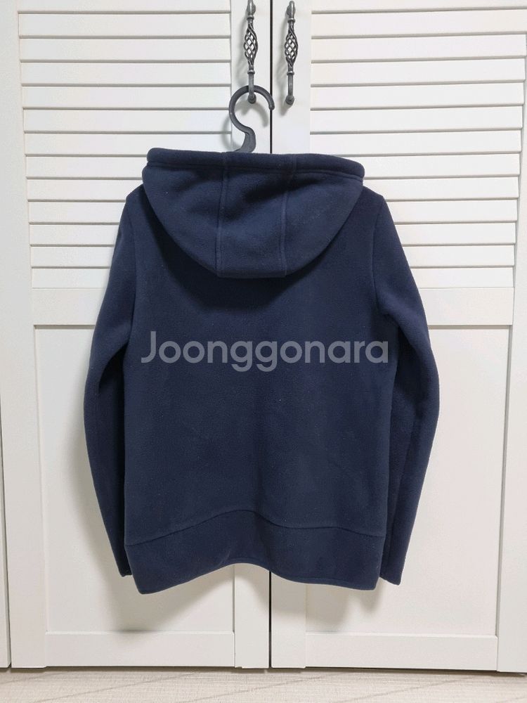 클라이드앤. 플리스 후드집업.85사이즈.진네이비--1