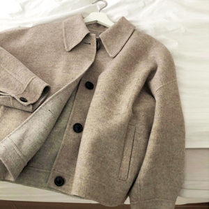 아카이브제이투유(ARCHIVE JTOU) 숏 핸드메이드 울코트 프리사이즈