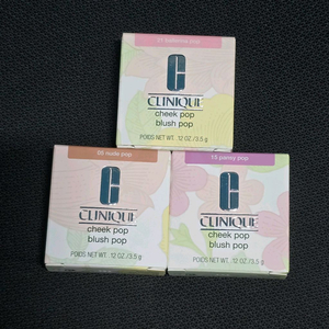 크리니크 치크팝 21발레리나팝 15팬지팝 05누드팝 정품 미개봉신품 CLINIQUE 블러셔