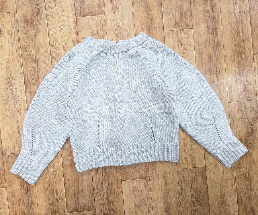 모한(MOHAN) RTW 셰틀랜드울 백 오픈니트 55-66--4